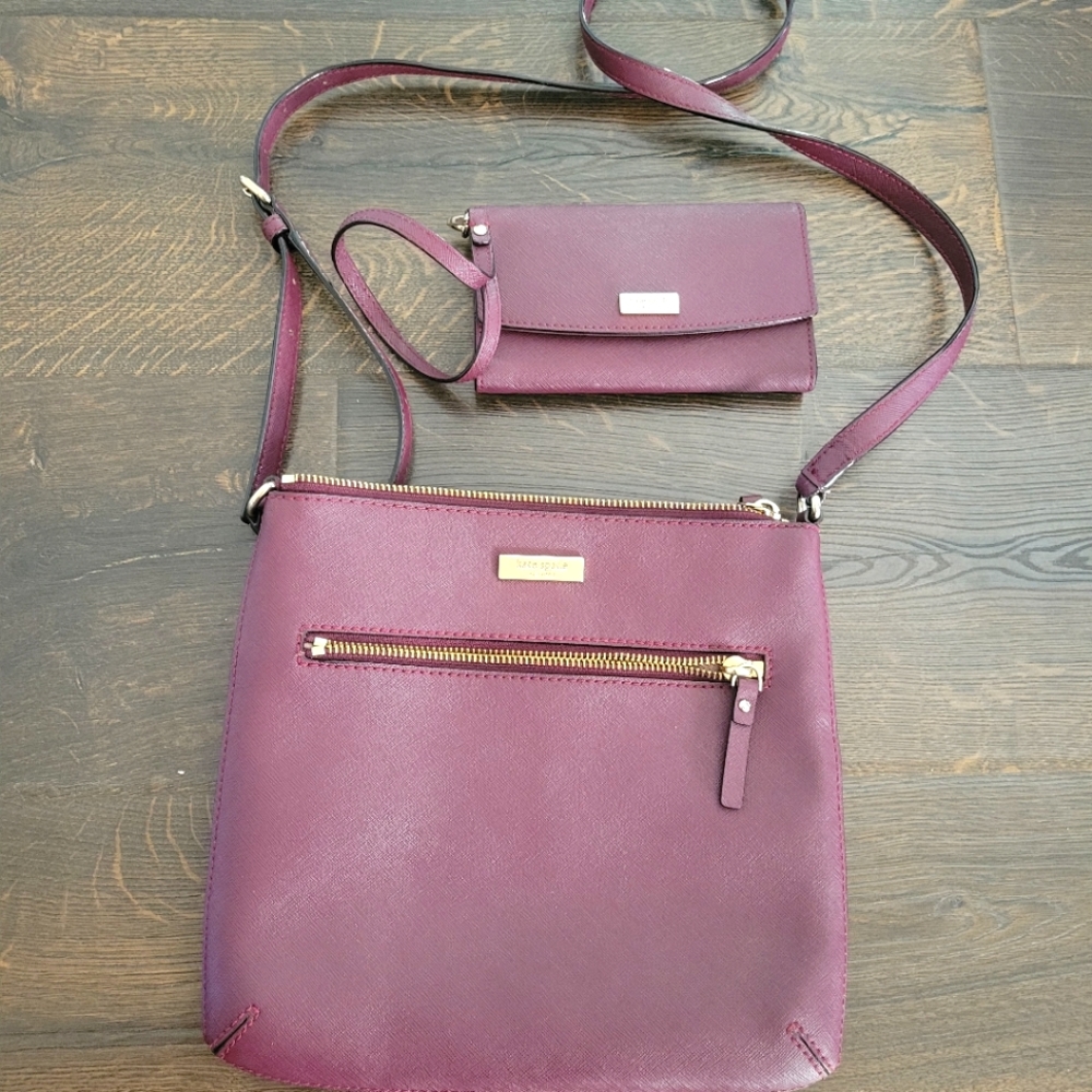 Kate Spade pyrse/wallet set